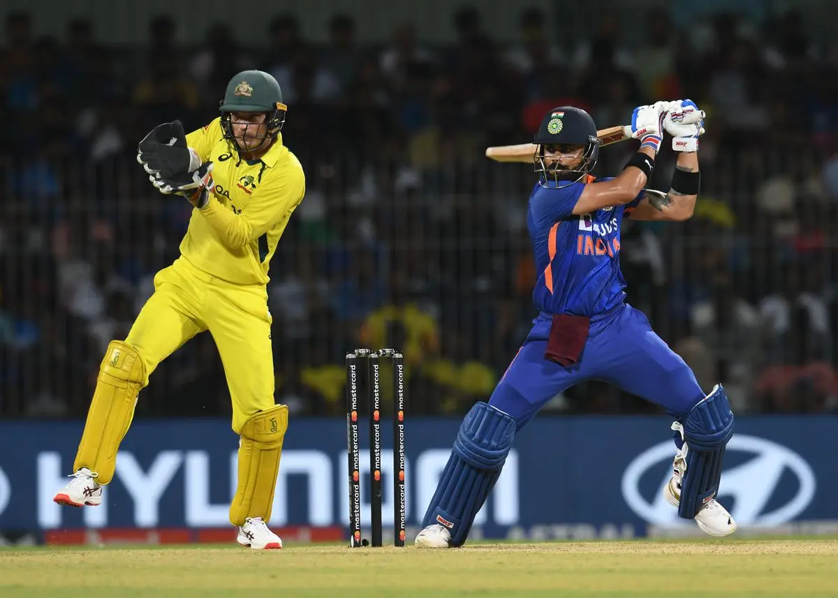INDIA AUSTRALIA THIRD ODI CRICKET MATCH VIRAT KOHLI_06
